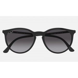 Ray Ban Erika RB4274 Sunglasses Gradient + Black Frame Grey Gradient Lens