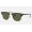 Ray Ban Clubmaster Double Bridge RB3816 Sunglasses Polarized Classic G-15 + Black Frame Green Classic G-15 Lens