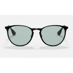 Ray Ban Erika Metal Evolve RB3539 Sunglasses Photochromic + Black Frame Green Photochromic Lens