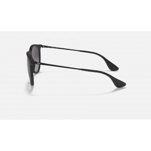 Ray Ban Erika Classic Low Bridge Fit RB4171 Sunglasses Gradient + Black Frame Grey Gradient Lens