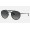Ray Ban Round Blaze Round Double Bridge RB3614 Sunglasses Gradient + Black Frame Grey Gradient Lens
