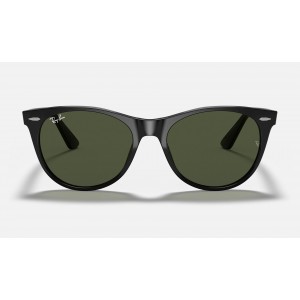 Ray Ban Wayfarer Ii Classic RB2185 Sunglasses Green Classic G-15 Black