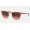 Ray Ban Clubmaster Metal Collection RB3716 Sunglasses Brown Gradient Bronze-Copper