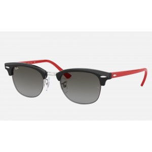 Ray Ban Clubmaster RB4354 Sunglasses Gradient + Black Frame Grey Gradient Lens
