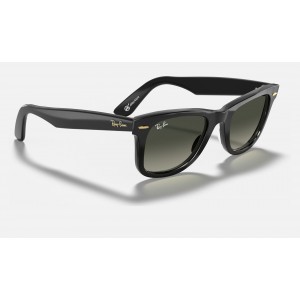 Ray Ban Original Wayfarer Collection RB2140 Sunglasses Grey Gradient Black