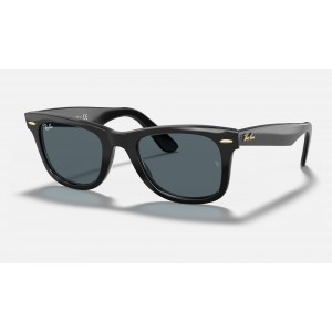 Ray Ban Meteor Classic RB2168 Sunglasses Blue Classic Black