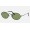 Ray Ban Round Oval @Collection RB3547 Sunglasses Polarized Classic G-15 + Black Frame Green Classic G-15 Lens