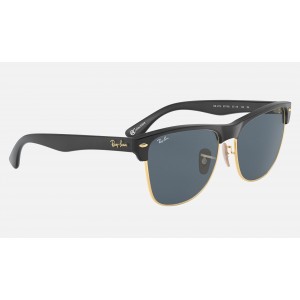 Ray Ban Clubmaster Oversized @Collection RB4175 Sunglasses Classic + Black Frame Gray Lens