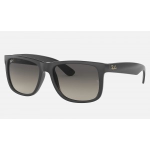 Ray Ban Justin Collection RB4165 Sunglasses Grey Gradient Grey