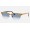 Ray Ban Clubmaster Oval RB3946 Sunglasses Gradient + Wrinkled Beige Frame Light Blue Gradient Lens