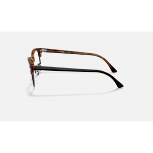 Ray Ban Clubmaster Optics RB5154 Sunglasses Demo Lens + Grey Frame Clear Lens