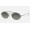 Ray Ban Oval Double Bridge RB3847 Sunglasses Grey Gradient Gunmetal