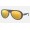 Ray Ban RB4310 Scuderia Ferrari Collection Sunglasses Gold Mirror Chromance Grey