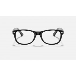 Ray Ban The New Wayfarer Optics RB5184 Sunglasses Demo Lens + Black Frame Clear Lens