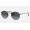 Ray Ban Round Flat Lenses RB3447 Sunglasses Gradient + Black Frame Grey Gradient Lens